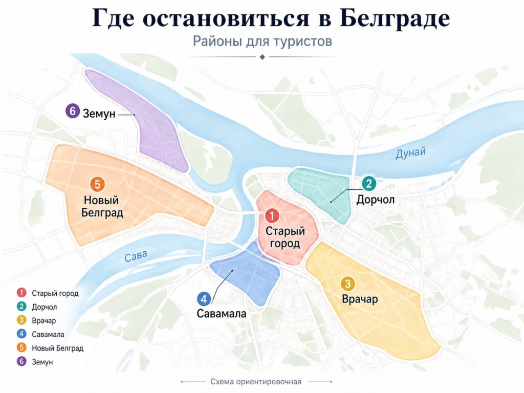 Где остановиться в Белграде