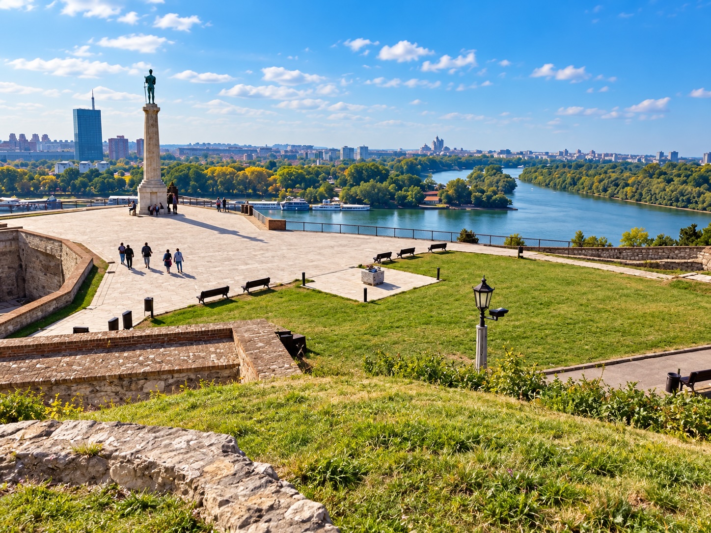 Парк Калемегдан. Сербия