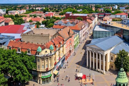 Панорама центра Суботицы