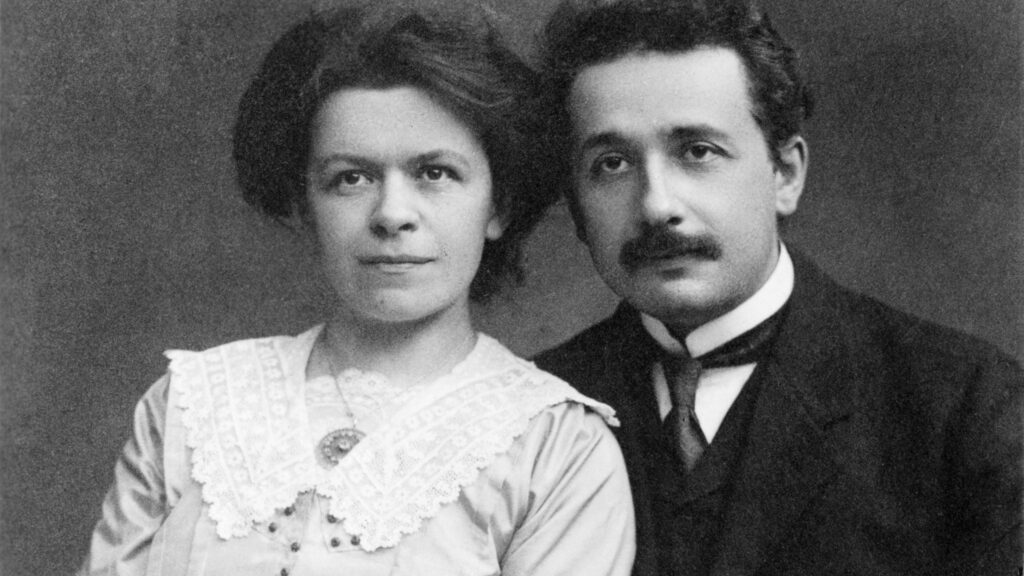 Милева Марич и ее муж - Альберт Эйнштейн